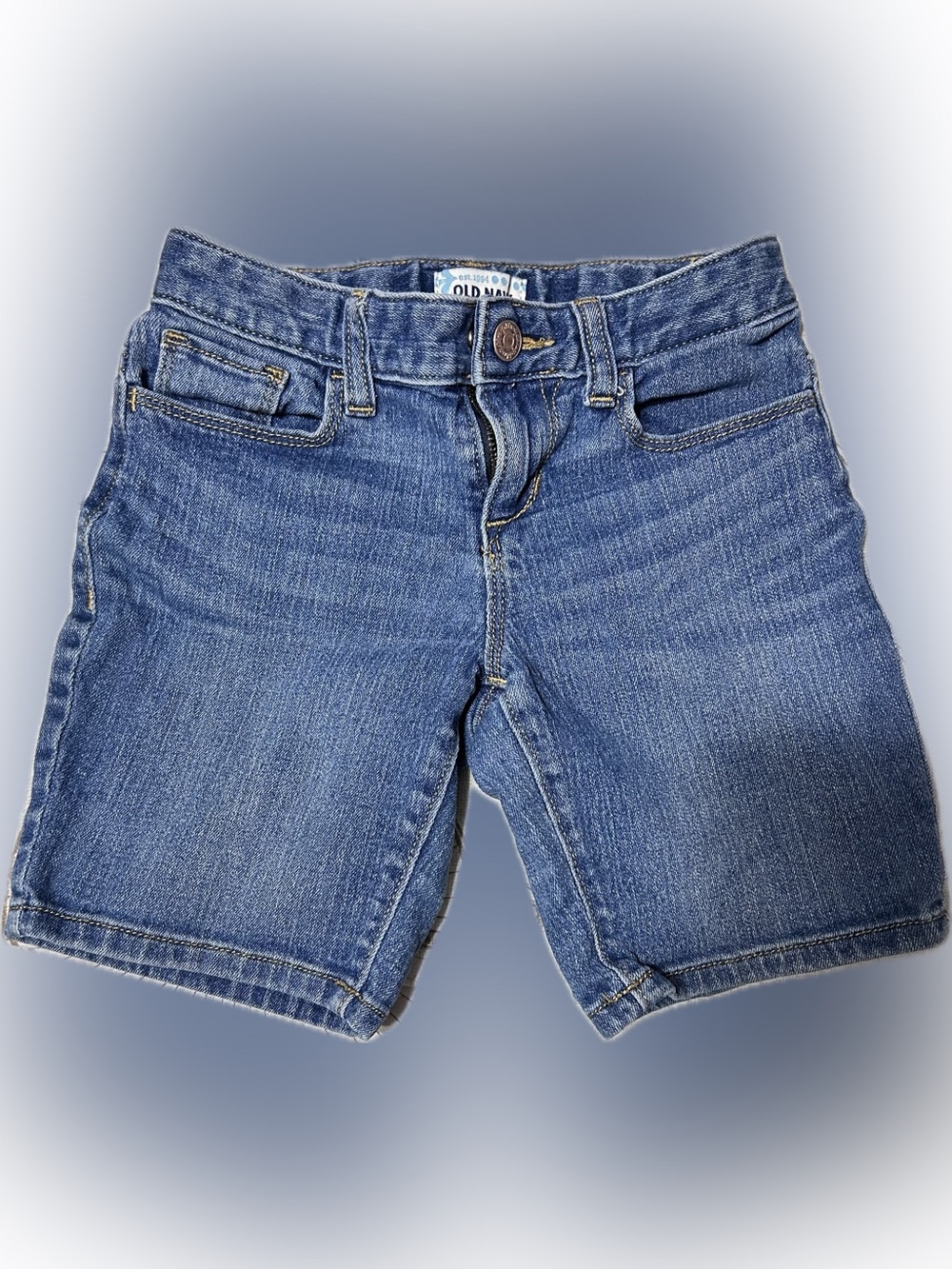 Old Navy Girls Medium Wash Denim Shorts